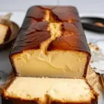 Burnt Basque Cheesecake in a Loaf Pan