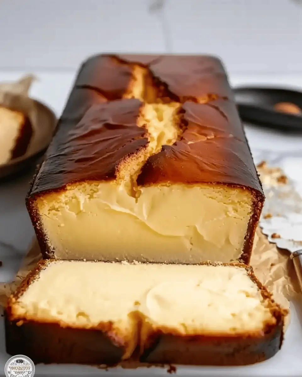 Burnt Basque Cheesecake in a Loaf Pan: Easy Indulgence at Home