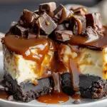 Caramel Brownie Cheesecake