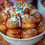 Funnel Cake Donut