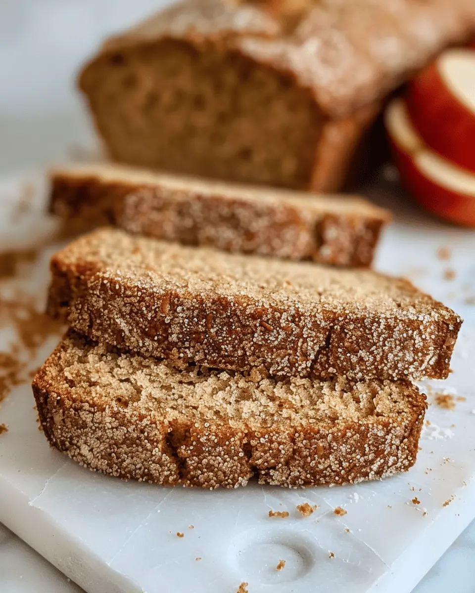 Apple Cider Sourdough Donut Quick Bread: Easy Fall Delight