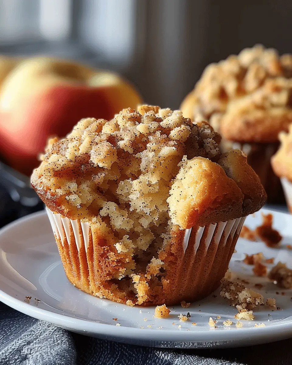 Apple Cinnamon Streusel Muffins: The Best Homemade Treat