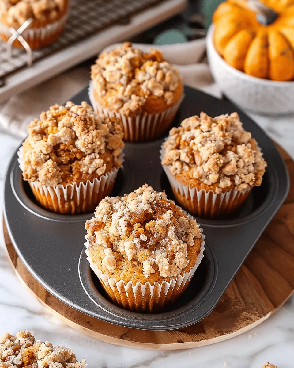 Apple Pumpkin Streusel Muffins Small Batch: Easy Fall Treats at Home
