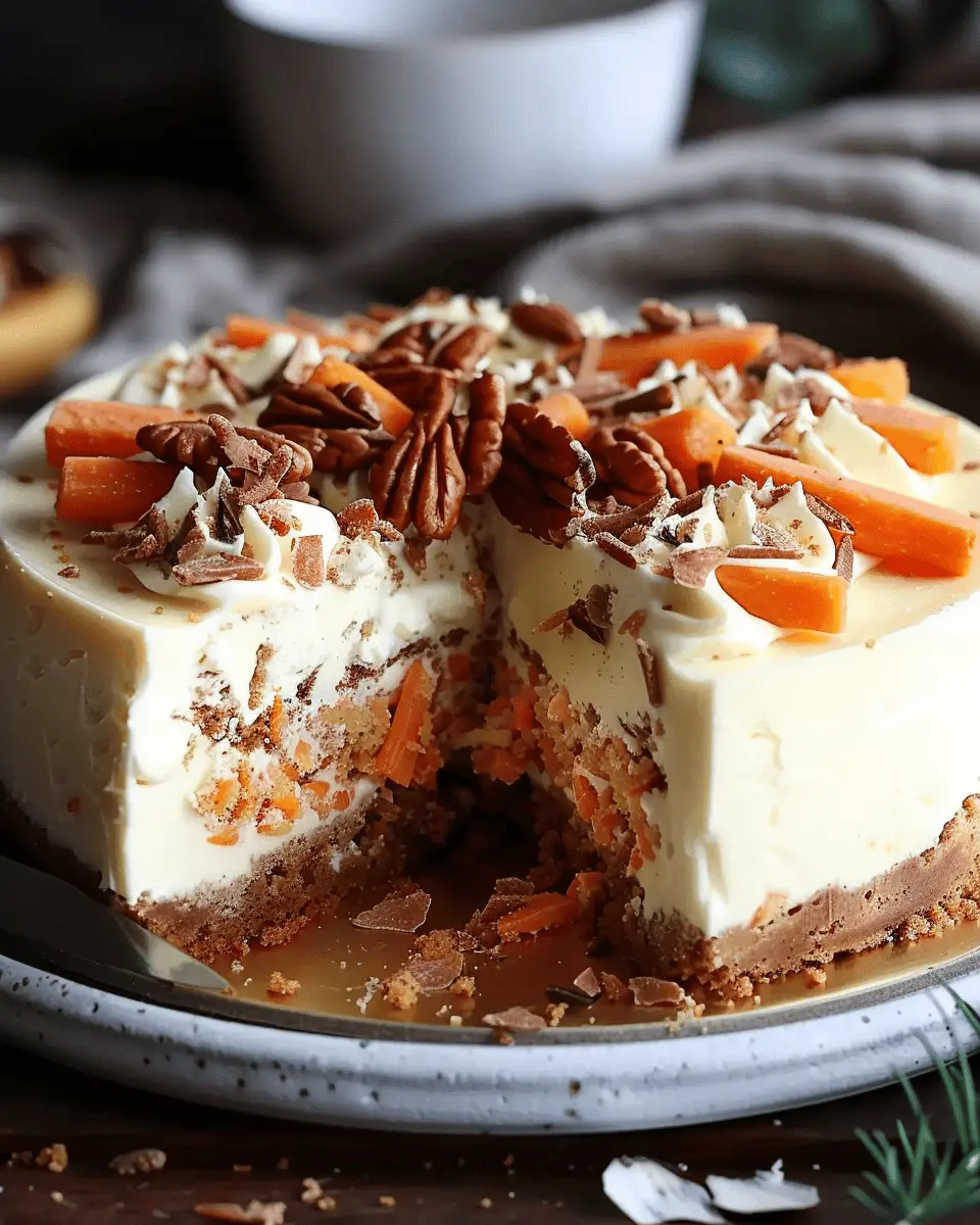 Carrot Cake Cheesecake: The Best Indulgent Twist for Dessert Lovers