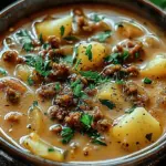 Creamy Chorizo Potato Soup