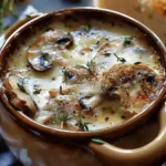 Creamy French Onion and Mushroom Soup