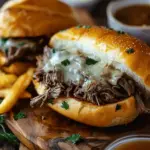 Crock Pot French Dip Sandwiches