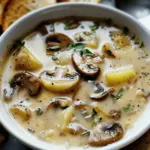 Easy Mushroom Potato Soup