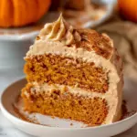 Pumpkin Cake with Cinnamon Cream Cheese Frosting