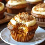 Pumpkin Cheesecake Muffins