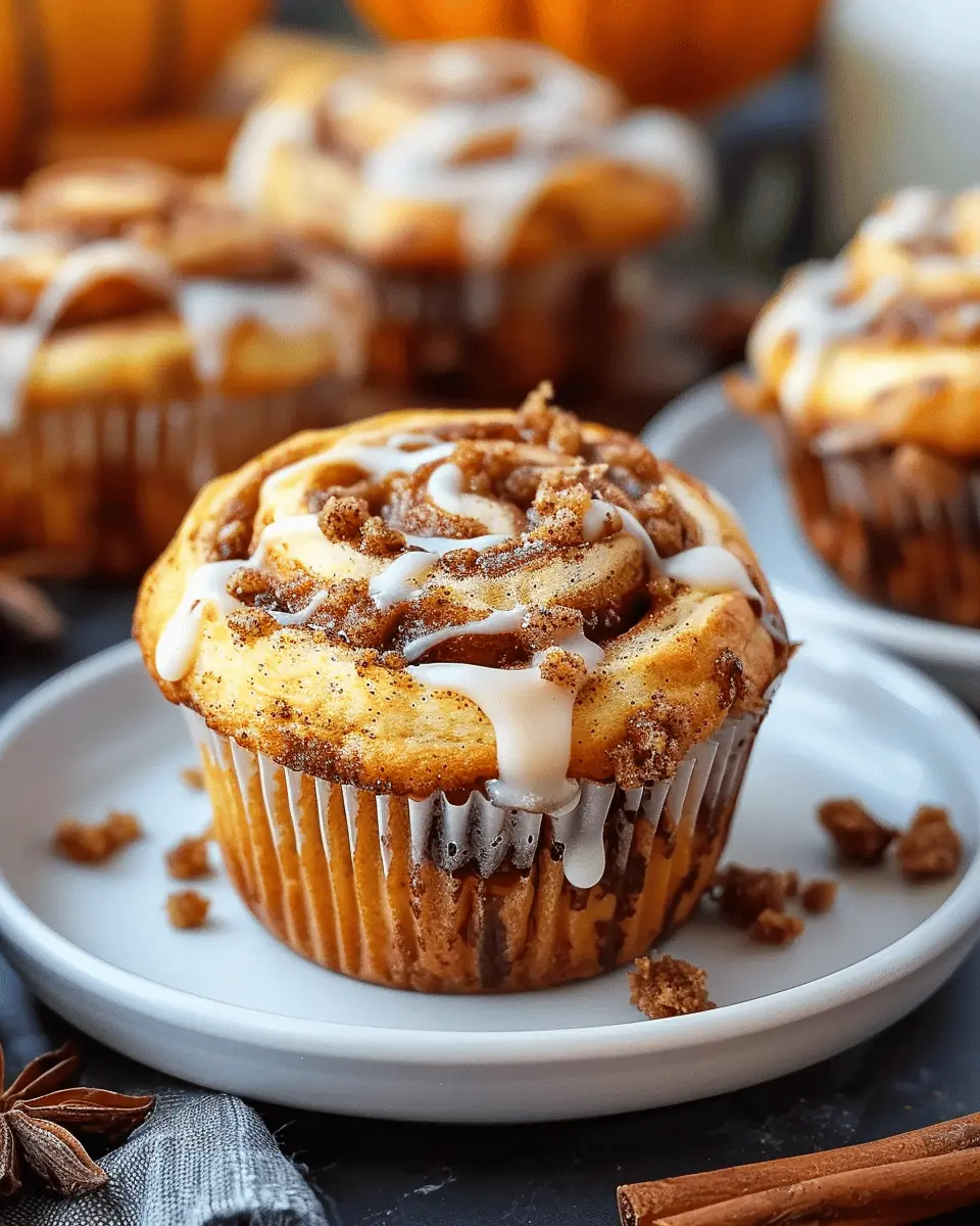 Pumpkin Cinnamon Roll Muffins: The Best Indulgent Fall Treat