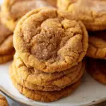 Pumpkin Snickerdoodle Cookies