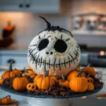 Skellington Cheese Ball Appetizer