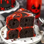 Spooky Halloween Marble Cake