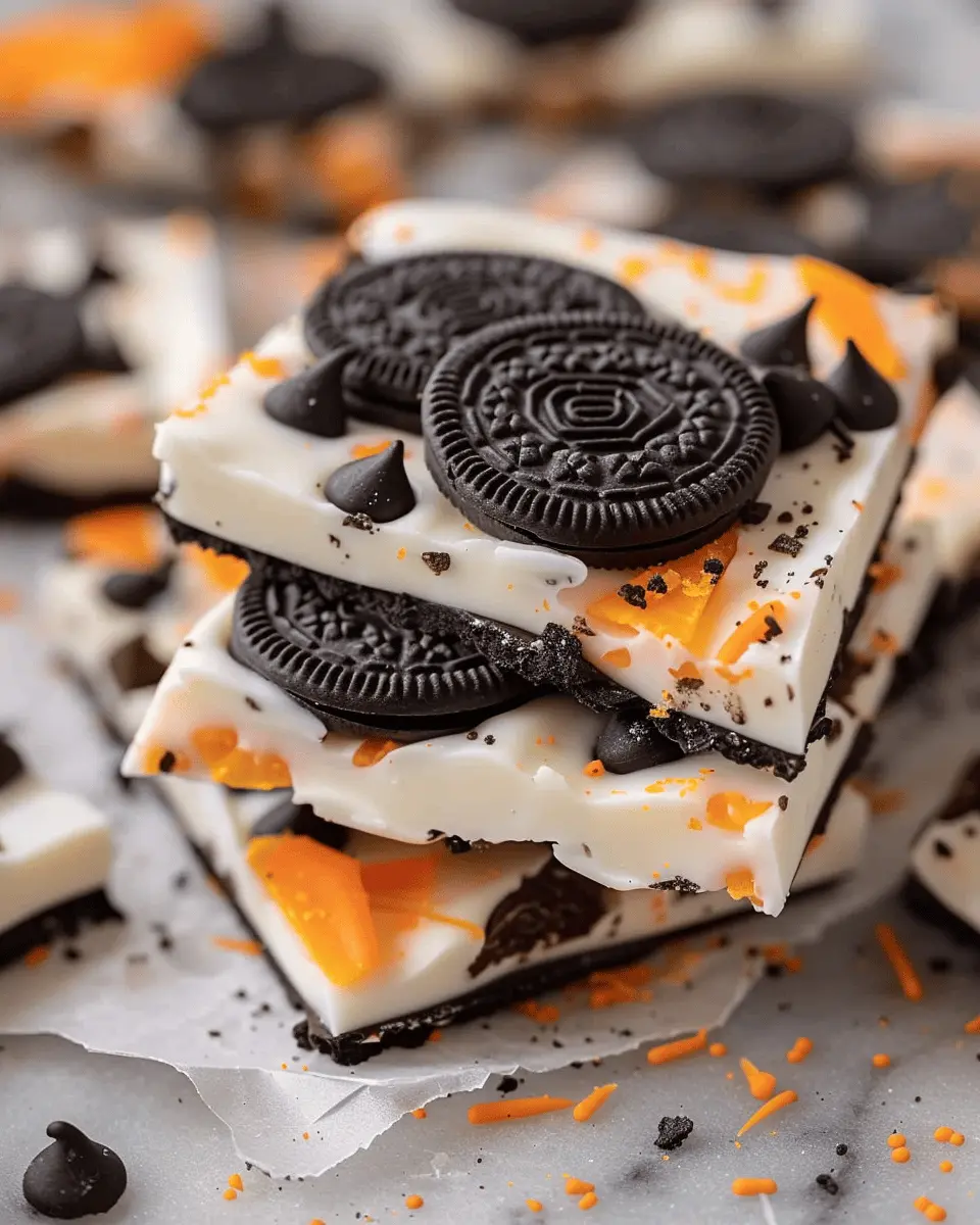 Spooky Halloween Oreo Bark: Easy and Fun Treat for All Ages