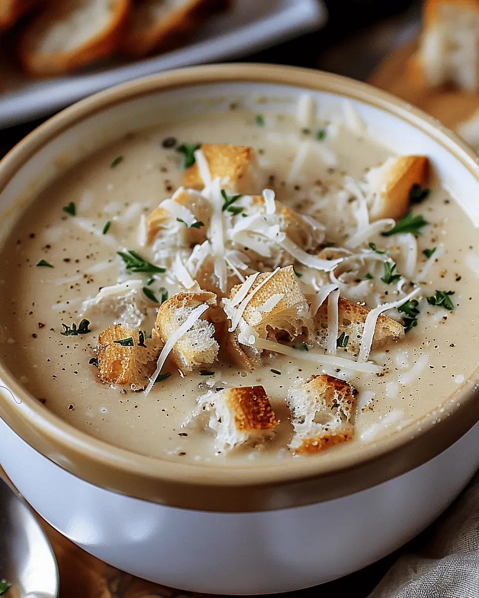 Tuscan Parmesan Cream Soup: An Indulgent Comfort Food Delight