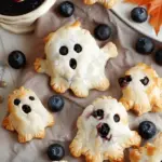 Vegan Blueberry Ghost Hand Pies