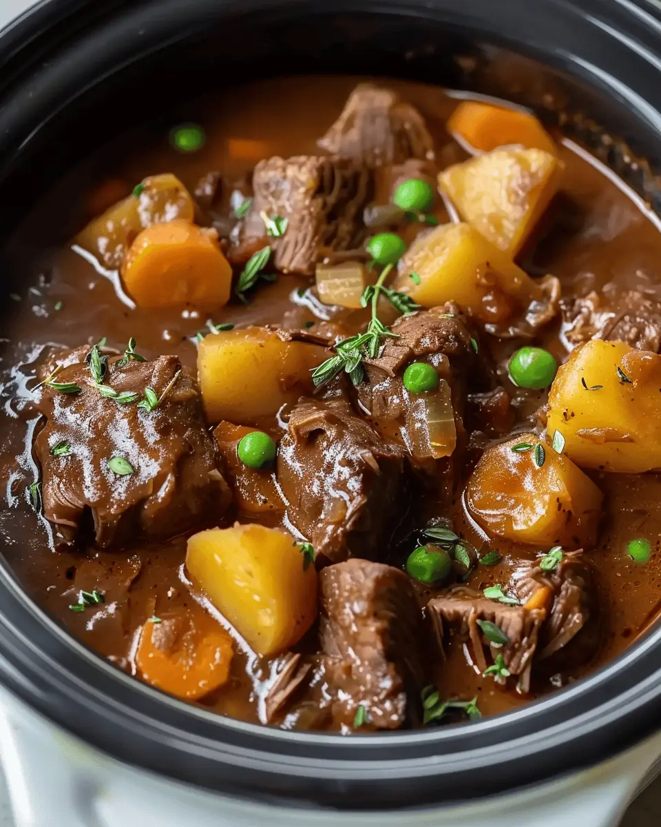 Wholesome Crockpot Beef Stew for Cozy Nights at Home