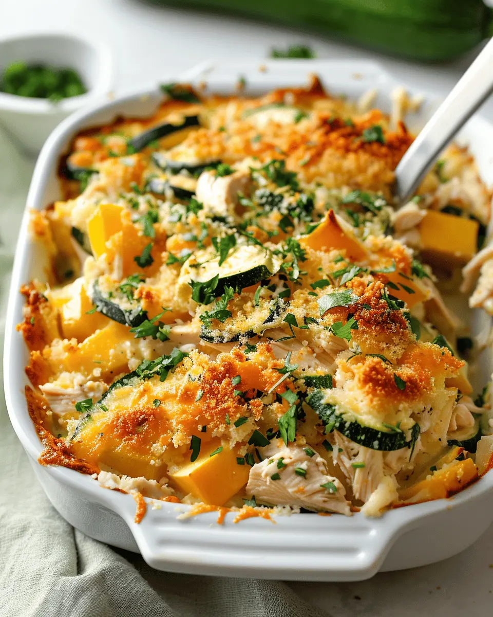 Quick Rotisserie Chicken Zucchini Casserole: Easy Weeknight Delight