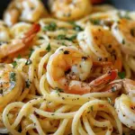 One-Pot Garlic Butter Shrimp Pasta