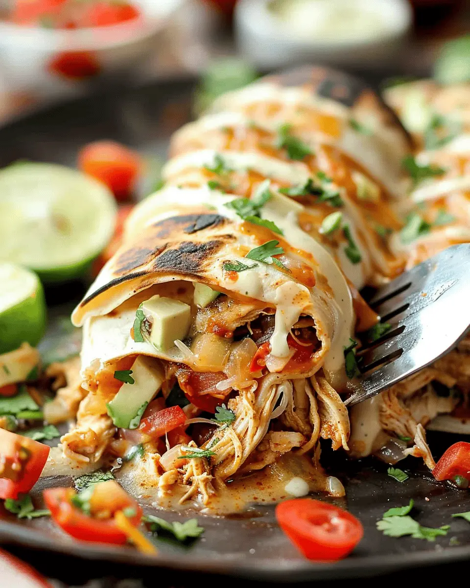 Smothered Chicken Burritos: Indulgent Flavor for Home Chefs