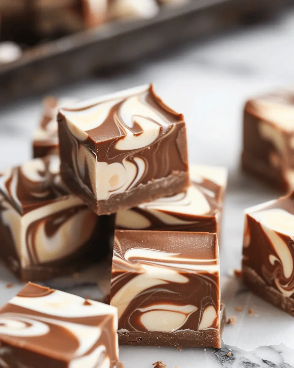 Marshmallow Swirl Fudge: Indulgent Delight for Sweet Lovers