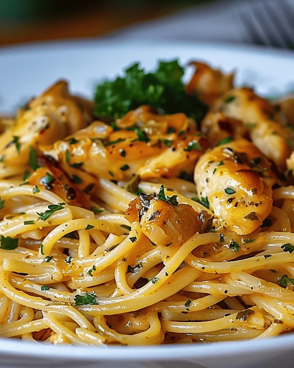 Monterey Chicken Spaghetti: A Juicy Twist with Turkey Bacon