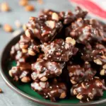 Crockpot Chocolate Peanut Clusters