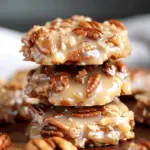 No-Bake Coconut Pecan Praline Cookie