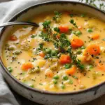 One-Pot Creamy Vegetable Soup