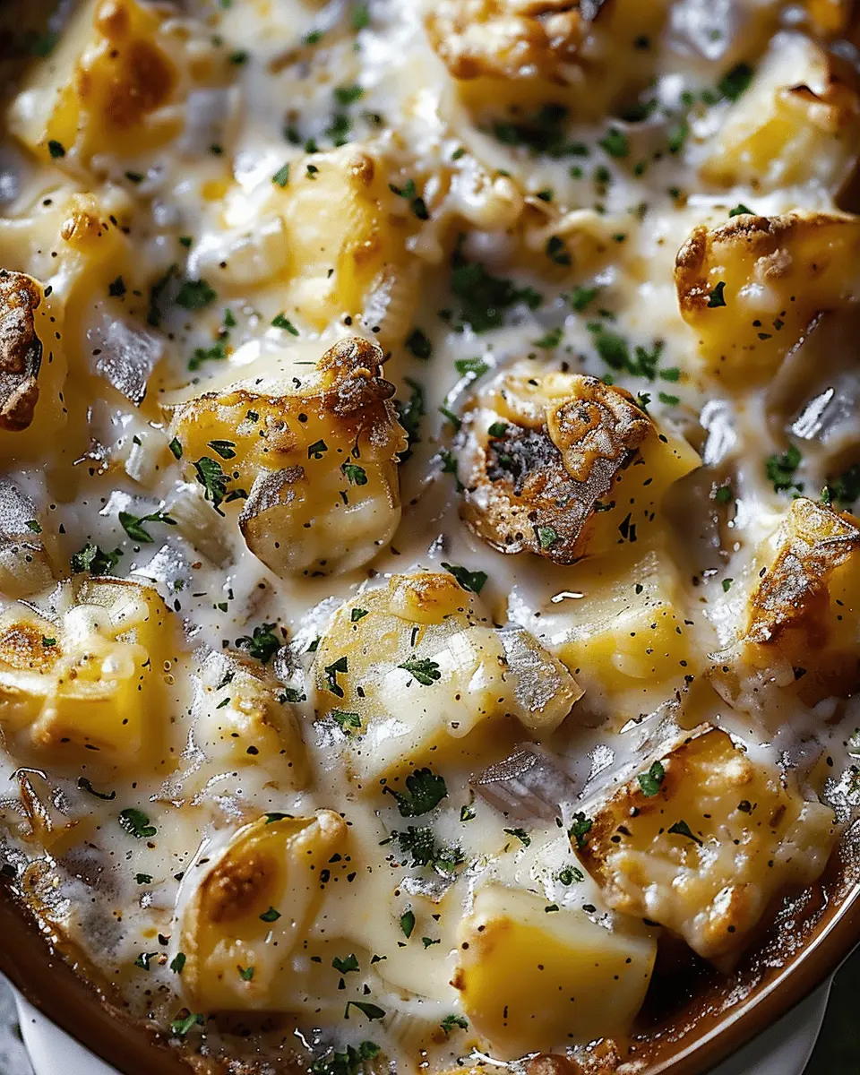 Lipton Onion Soup Potatoes with Turkey Bacon: The Best Comfort Dish