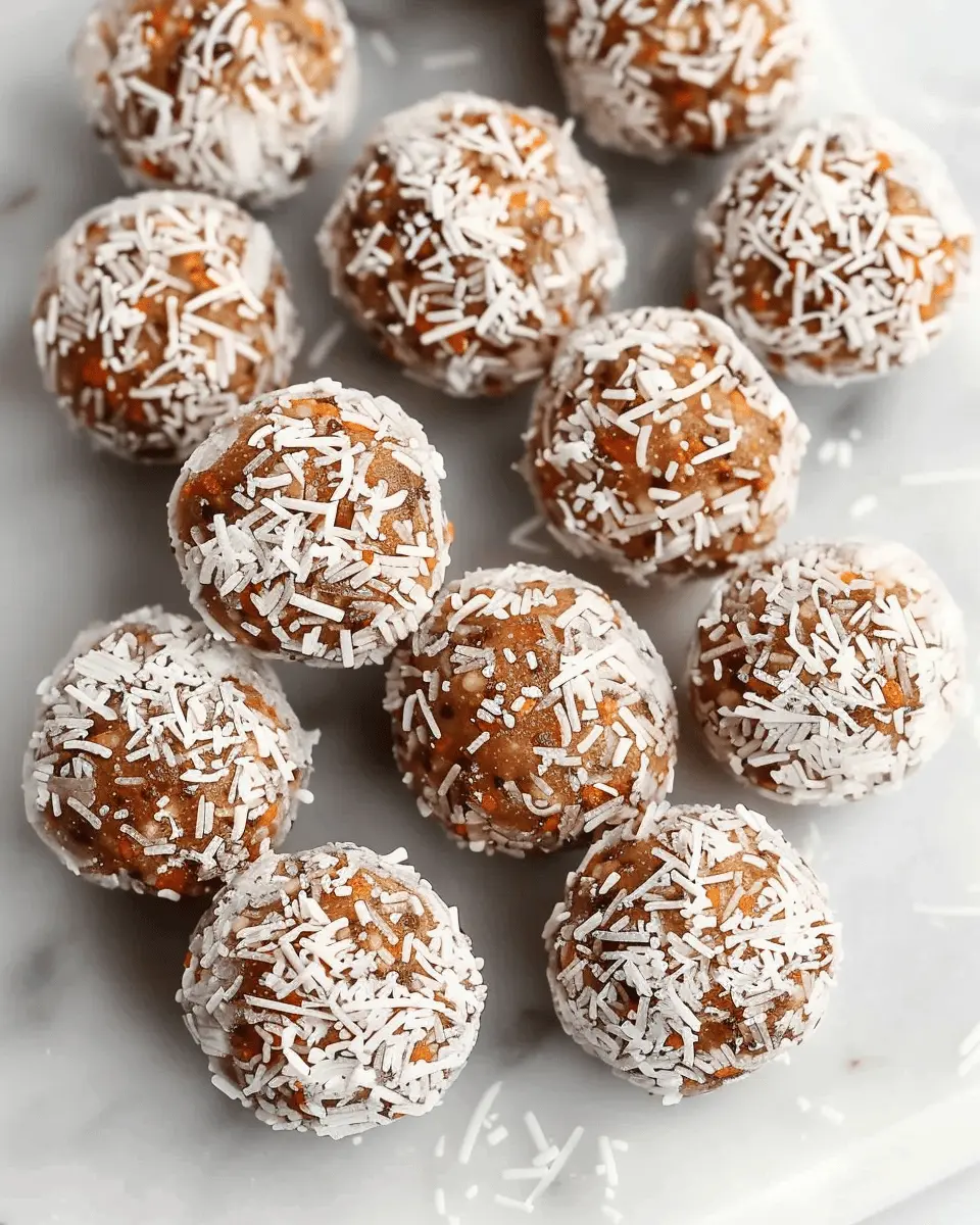 Carrot Cake Energy Balls: A Deliciously Healthy Snack Option