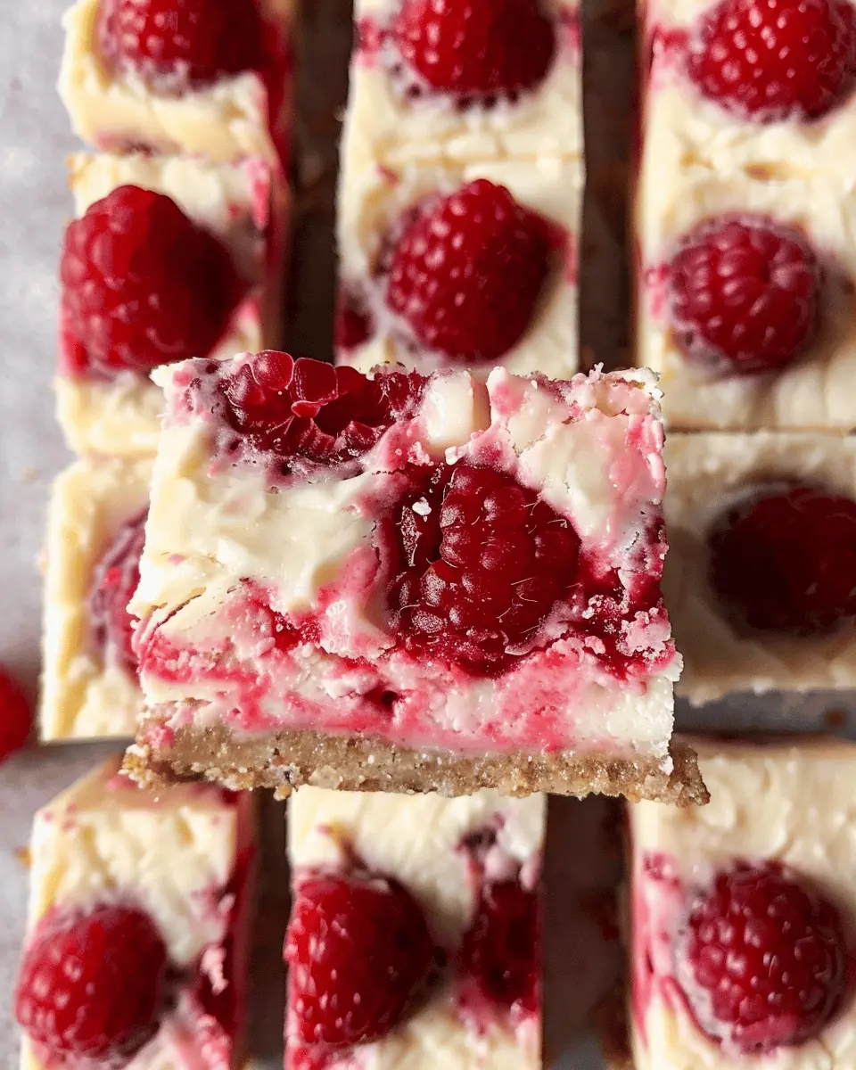 Healthy Raspberry Cheesecake Bars That You Can Feel Good About