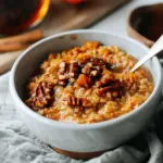 Slow Cooker Pumpkin Pie Oatmeal