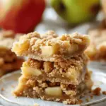 Apple Crisp Shortbread Bars