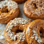 Homemade Pumpkin Bagels