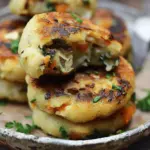 Stuffed Potato Cakes (Vegan, Gluten-Free)
