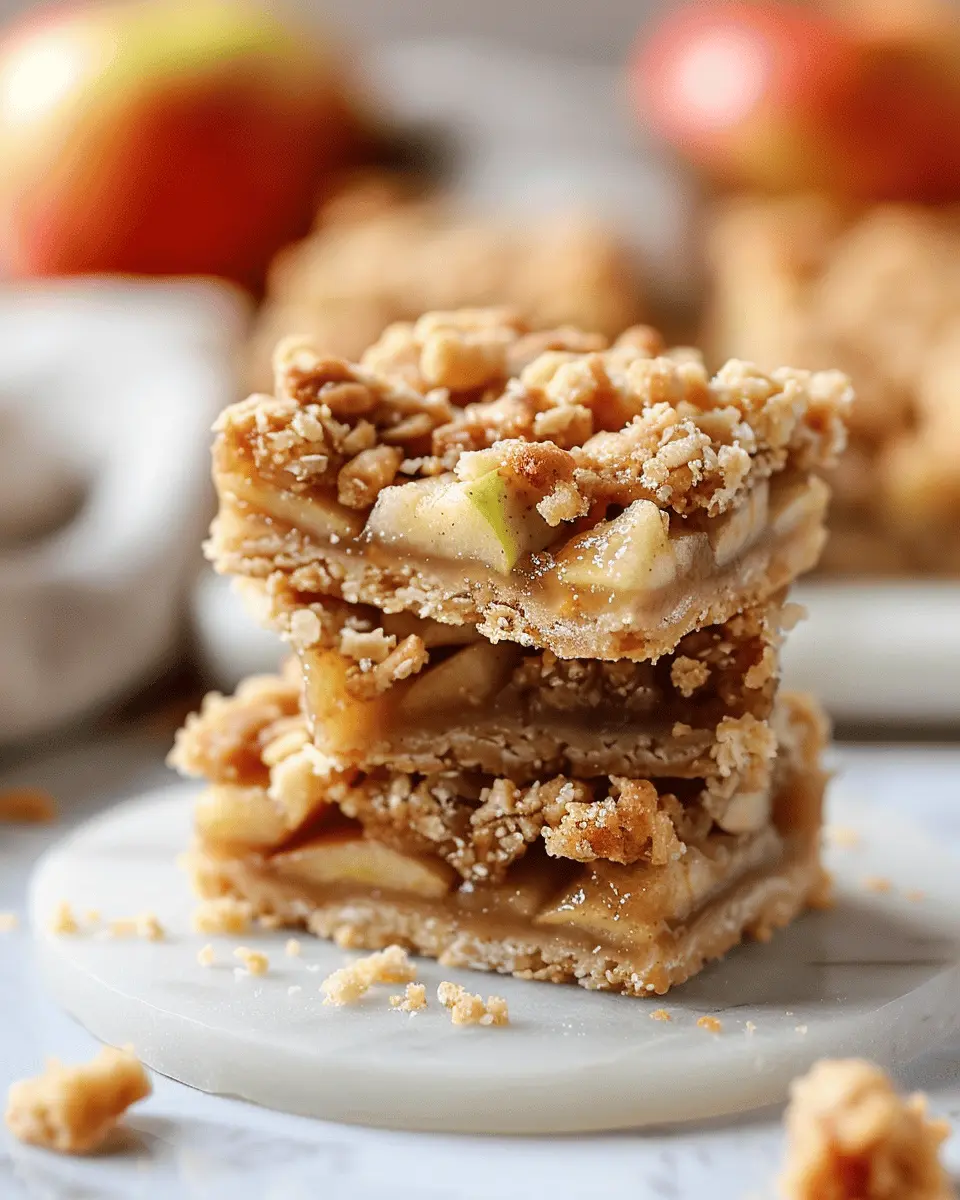 Apple Crisp Shortbread Bars: The Best Homemade Treats for Fall