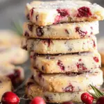 Cranberry Shortbread Cookies