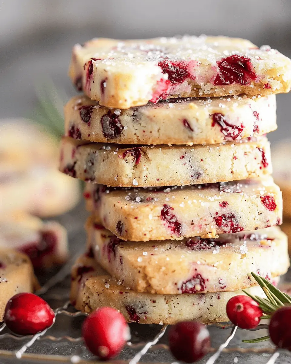 Cranberry Shortbread Cookies: The Best Homemade Treat You’ll Love