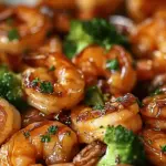 High-Protein Honey Garlic Shrimp