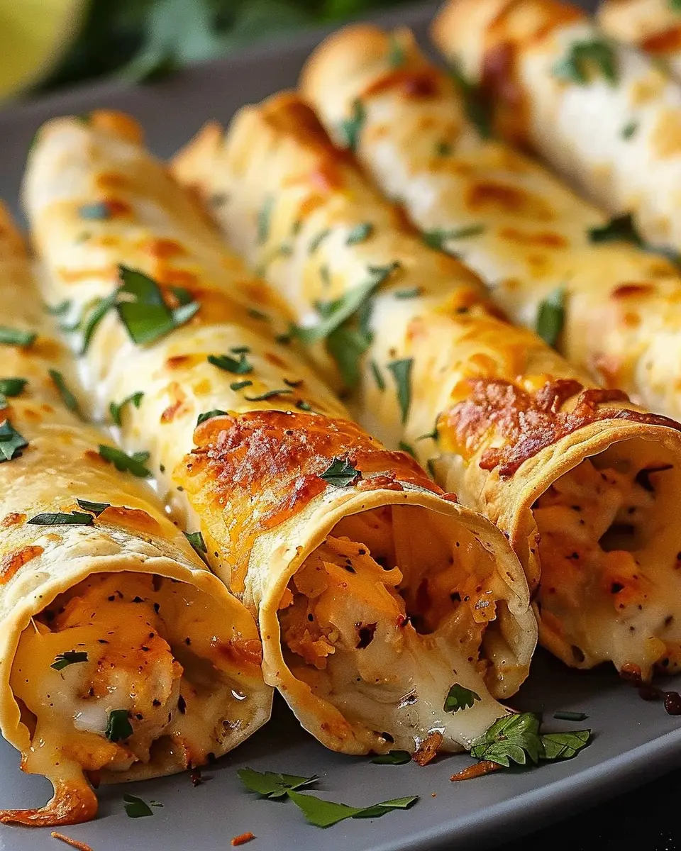 Crispy Chicken Taquitos: Easy & Delicious Homemade Snack