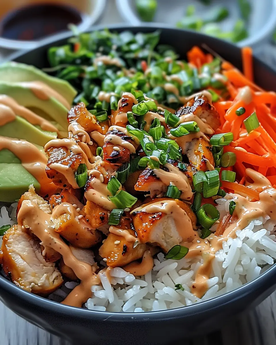 Bang Bang Chicken Bowl: Easy Recipe with Turkey Bacon Twist