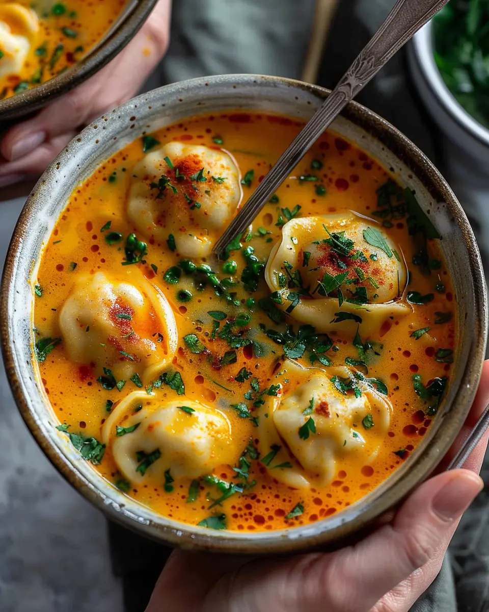 Quick Coconut Curry Soup: Easy Dumplings for a Cozy Meal