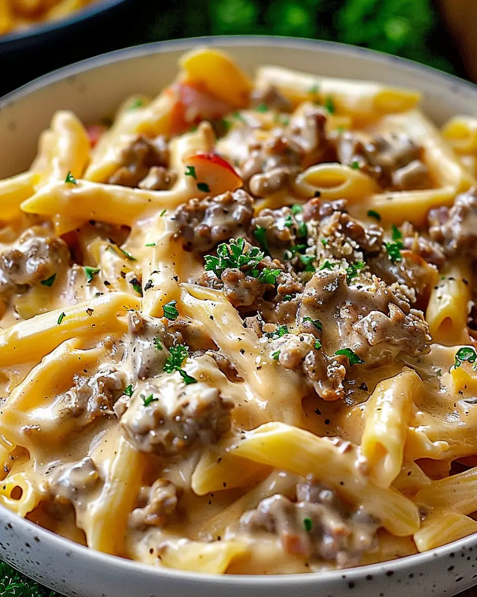 Creamy Beef Pasta: An Indulgent Comfort Food Delight