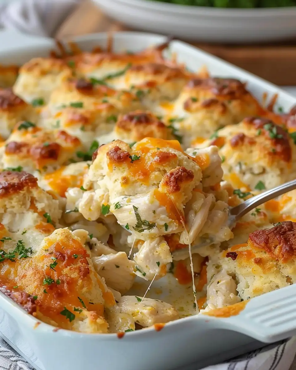 Chicken Bubble Biscuit Bake Casserole: An Easy Comfort Food Delight