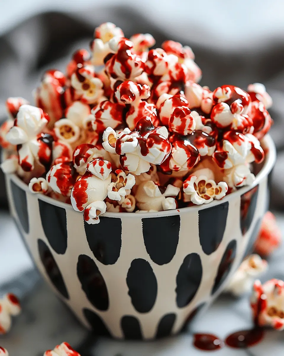 Poison Apple Popcorn: Indulgent Treat for Homemade Fun