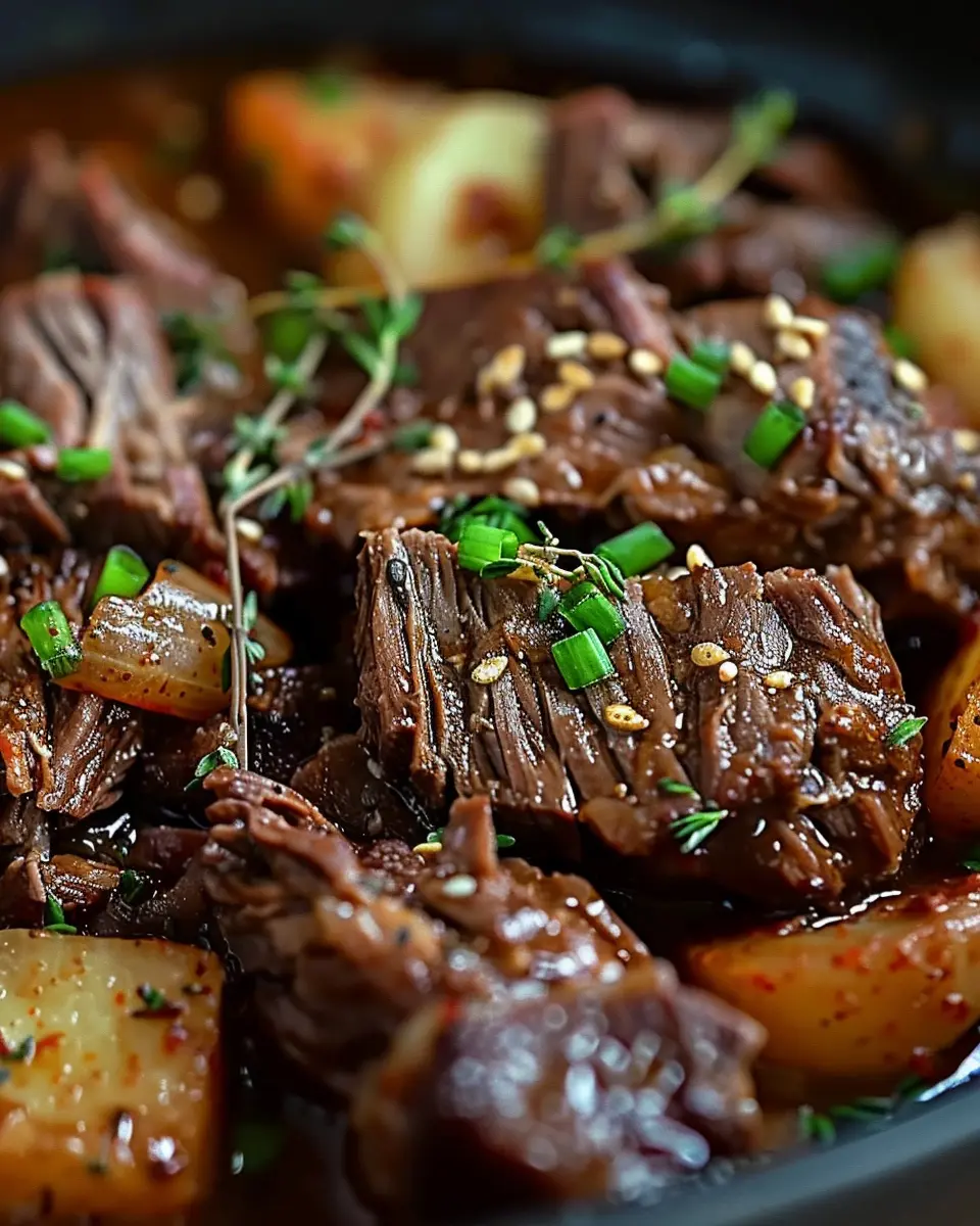 Korean Style Pot Roast Recipe: Easy and Flavorful Weeknight Delight