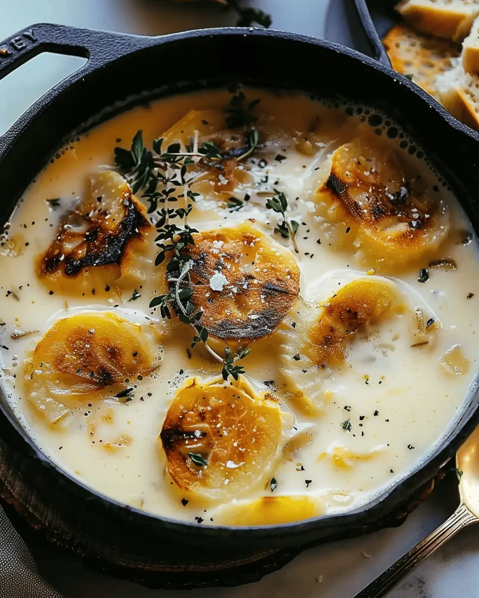 French Garlic Soup: The Best Comforting Recipe with Turkey Bacon