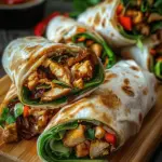 Chili Chicken Wraps